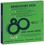 Benelux-set BU-set 2025, Postzegels en Munten, Munten | Europa | Euromunten, Ophalen of Verzenden, België, Overige waardes, Setje