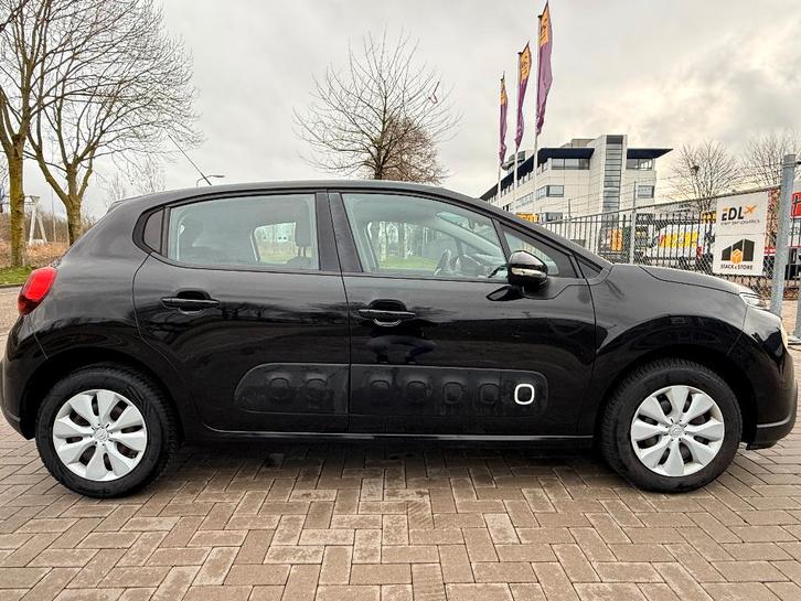 Citroën C3 1.2 Puretech 82pk 2016 Zwart, Auto's, Citroën, Particulier, C3, ABS, Airbags, Airconditioning, Android Auto, Bluetooth