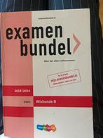 Examenbundel Wiskunde B VWO 2023/2024, Ophalen of Verzenden, Zo goed als nieuw, VWO, Wiskunde B