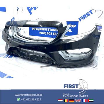 W205 BUMPER AMG VOORBUMPER 2014-2017 Mercedes C Klasse C43 Z beschikbaar voor biedingen