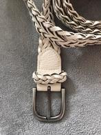 Miss Etam gevlochten riem wit 95cm, Kleding | Dames, Grote Maten, Overige typen, Verzenden, Wit, Zo goed als nieuw
