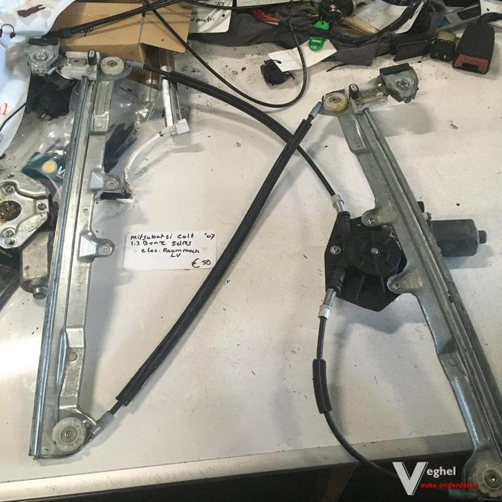 Mitsubishi Colt 1.3 benzine 2007 5 drs   Elektr Raammechanis, Auto-onderdelen, Ruiten en Toebehoren, Gebruikt, Ophalen of Verzenden