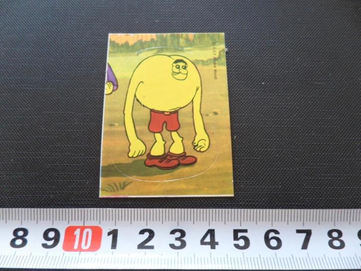 sticker strip man monster ??, Verzamelen, Stickers, Zo goed als nieuw, Ophalen