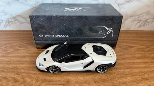 GT-Spirit GT Spirit GTS18503W Lamborghini Centenario 1:18, Hobby en Vrije tijd, Modelauto's | 1:18, Zo goed als nieuw, Auto, Overige merken