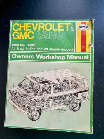 Chevrolet GMC Vans Manual beschikbaar voor biedingen