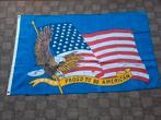 Proud to be American vlag., Ophalen of Verzenden, Zo goed als nieuw, N.v.t, N.v.t