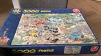 Puzzel safari 3000 stukjes, Ophalen of Verzenden, Meer dan 1500 stukjes, Zo goed als nieuw