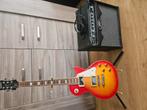Epiphone les paul standard pro plustop +versterker en gigbag, Muziek en Instrumenten, Ophalen, Zo goed als nieuw, Solid body, Epiphone