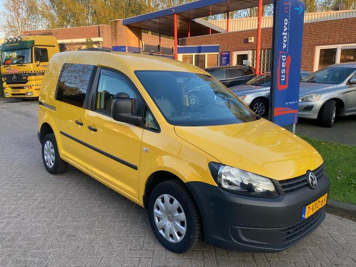 Volkswagen Caddy 1.6 tdi 102PK Automaat (DSG) EURO 5, Auto's, Bestelauto's, Bedrijf, Te koop, ABS, Elektrische buitenspiegels
