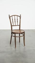 Bistro stoel in de stijl van Thonet met mooi houtsnijwerk, Ophalen, Bistro, Gebruikt, Bruin