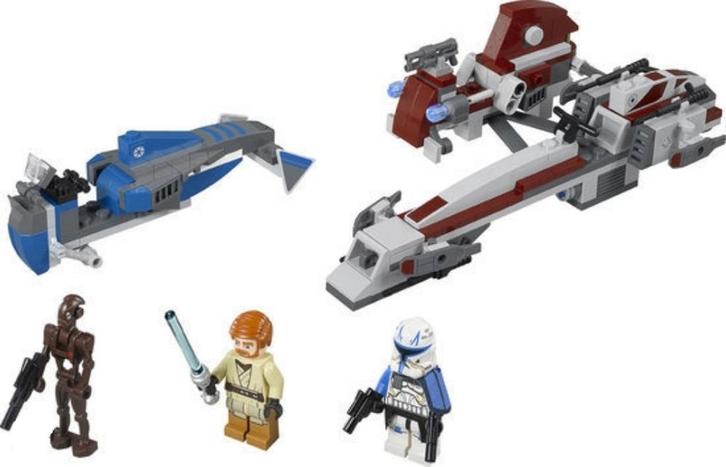 Lego Star Wars set 75012 Barc Speeder with Sidecar, Kinderen en Baby's, Speelgoed | Duplo en Lego, Zo goed als nieuw, Lego, Complete set