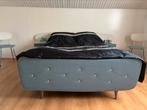 Vintage retro bed bijna gratis., Gebruikt, Ophalen of Verzenden, Eenpersoons, 140 cm