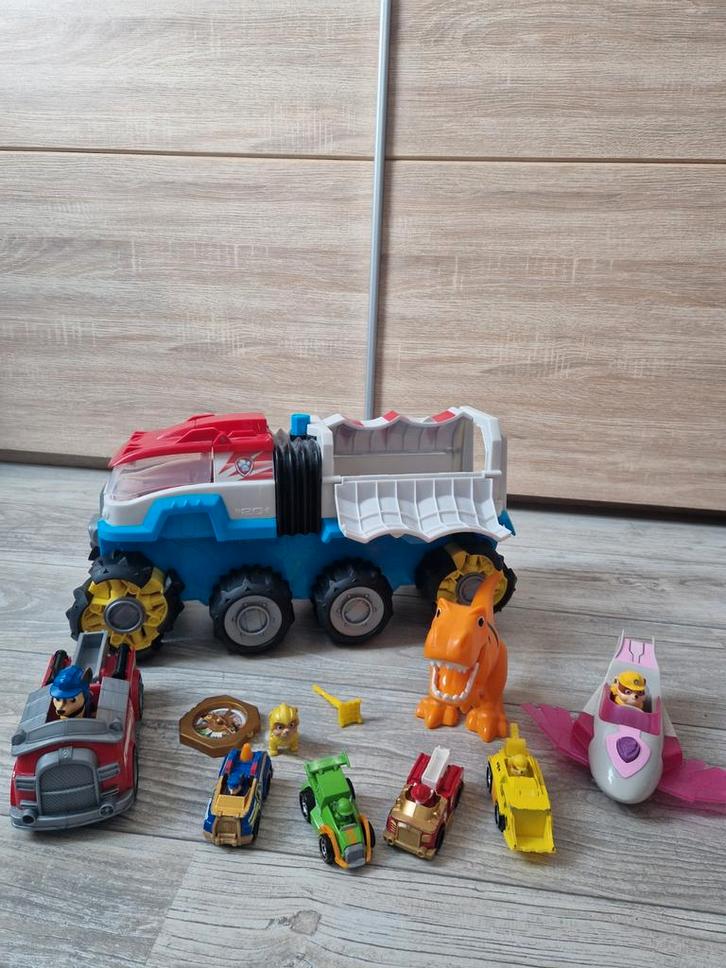 Paw Patrol Dino Rescue Set - Dino Patroller, Kinderen en Baby's, Speelgoed | Actiefiguren, Gebruikt, Ophalen of Verzenden