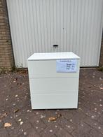 Hoogglans wit ladekastje - zo goed als nieuw!, Ophalen, Zo goed als nieuw, Minder dan 100 cm, 25 tot 50 cm
