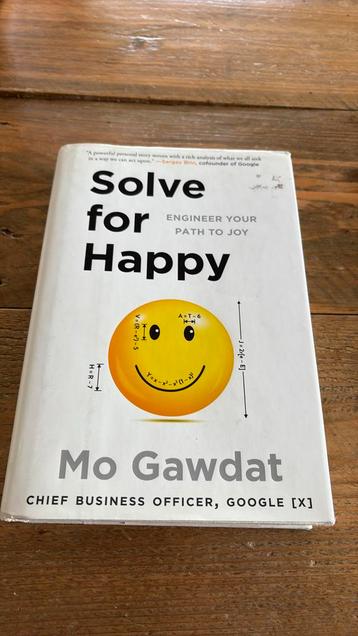Solve for happy Mo Gawdat / egineer your path to joy beschikbaar voor biedingen
