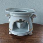 Petrus Regout theelicht met gouden bies, Ophalen of Verzenden