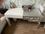 Bureau/make-uptafel, Huis en Inrichting, Tafels | Kaptafels, Ophalen, Gebruikt, 100 tot 150 cm, Hout
