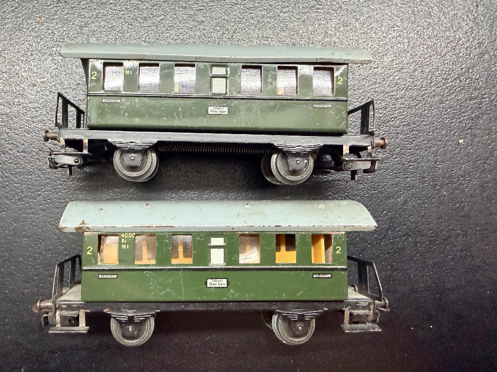 Marklin donderbus metaal 2 stuks, Hobby en Vrije tijd, Modeltreinen | H0, Ophalen, Wisselstroom, Gebruikt, Wagon