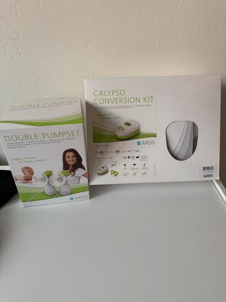 Ardo Calypso Dubbele Borstkolfset & Conversion Kit, Kinderen en Baby's, Babyvoeding en Toebehoren, Zo goed als nieuw, Borstkolf