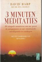 3 minuten meditaties - David Harp & Nina Feldman, Boeken, David Harp, Ophalen of Verzenden, Zo goed als nieuw, Instructieboek