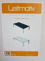 Designer salontafel van Leitmotiv Nieuw!, Huis en Inrichting, Tafels | Salontafels, 100 tot 150 cm, Nieuw, Glas, Modern