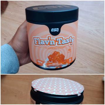 ESN Flav'n Tasty Salted Caramel  beschikbaar voor biedingen