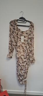 Nieuwe midi-jurk met trekkoord - Maat 38, Kleding | Dames, Jumpsuits, Maat 38/40 (M), NA-KD, -, -