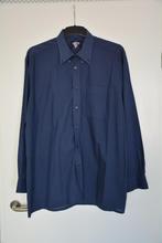 overhemd ELMIOR., Ophalen of Verzenden, Zo goed als nieuw, Blauw, Halswijdte 43/44 (XL)