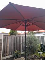 Terracotta 3 bij meter, Ophalen of Verzenden, Zo goed als nieuw, Zweefparasol