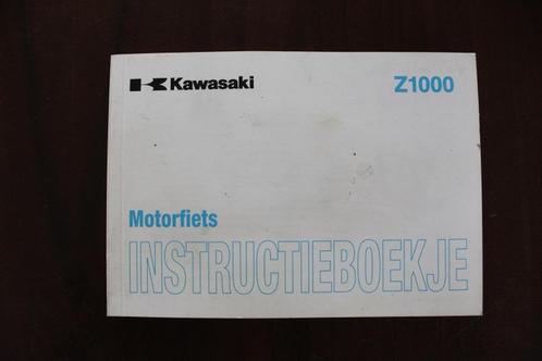KAWASAKI Z1000 2002 instructie boekje ZR1000 A, Motoren, Handleidingen en Instructieboekjes, Kawasaki, Ophalen of Verzenden