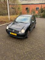 Volkswagen Lupo 1.4 44KW 2002 Zwart, Auto's, Lupo, Origineel Nederlands, Te koop, 870 kg