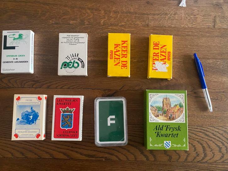 Diverse Kwartetspellen - Leeuwarden, Friesland, Frico, Hobby en Vrije tijd, Gezelschapsspellen | Bordspellen, Gebruikt, Drie of vier spelers