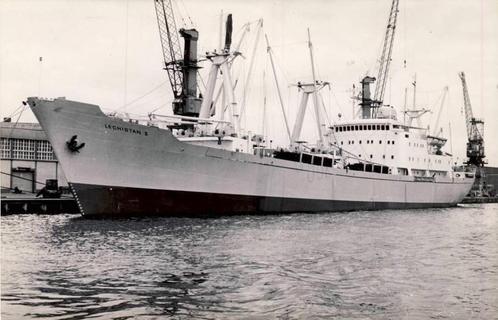 Vrachtschip Lechistan II - Polish Ocean Lines - foto 18,5 x, Verzamelen, Scheepvaart, Zo goed als nieuw, Kaart, Foto of Prent