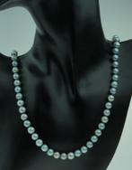 Diamanten fraaie parel ketting 14k gouden slot dames, Voordeelsieraden, Verzenden, Zo goed als nieuw, Met edelsteen