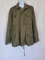 Stoere groene (leger) jas mt S, ., Ophalen of Verzenden, Zo goed als nieuw, Maat 46 (S) of kleiner