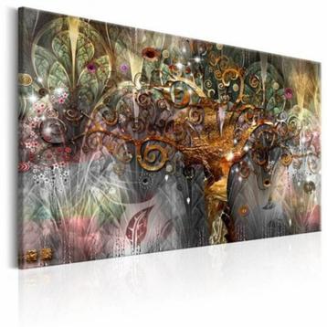 schilderij Gouden Boom beschikbaar voor biedingen