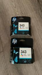 HP 343 originele drie-kleuren inktcartridge 2 stuks, Computers en Software, Printerbenodigdheden, Nieuw, HP, Ophalen of Verzenden