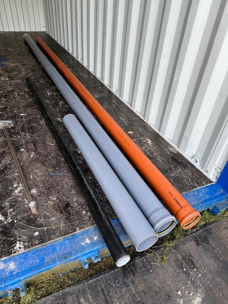Riolering, drainage en infiltratiemateriaal, Doe-het-zelf en Verbouw, Buizen en Afvoer, Nieuw, Afvoer, Pvc, 4 tot 6 meter, 80 mm of meer