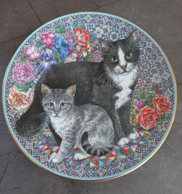 Antieke Wandborden Kitten Classics - 7 Stuks, Antiek en Kunst, Antiek | Wandborden en Tegels, Ophalen of Verzenden