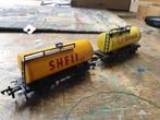 Fleischmann H0 Shell Tankwagons, Hobby en Vrije tijd, Modeltreinen | H0, Gebruikt, Gelijkstroom, Verzenden, Fleischmann