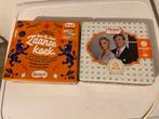 2 Verkade koektrommel Willem Alexander Koningshuis Maxima, Ophalen of Verzenden, Zo goed als nieuw, Koek(jes), Verkade