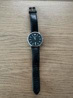 Armani horloge, Overige merken, Leer, Staal, Ophalen of Verzenden