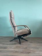 Nette bruin / groene relax fauteuil / relaxstoel modern, Huis en Inrichting, Fauteuils, Ophalen, Nvt, Nvt, Nvt