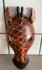 Prachtig houten masker giraf Afrika, Antiek en Kunst, Kunst | Niet-Westerse kunst, Ophalen of Verzenden