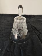 Kristallen bel met ets motief, Antiek en Kunst, Antiek | Glas en Kristal, Ophalen