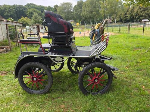 Clever recreatiewagen voor E-pony of klein paard, Dieren en Toebehoren, Rijtuigen en Koetsen, Zo goed als nieuw, Paard of Pony
