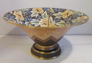 uitzondelijke art deco Boch Keramis schaal R. Chevallier beschikbaar voor biedingen