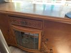 Dressoir , theekastje , dames stoeltje en bijbehorende salon, Huis en Inrichting, Kasten | Dressoirs, Ophalen, Gebruikt, 25 tot 50 cm