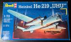 Revell  Heinkel He 219 "Uhu" 1:72 Sealed 11.50, Hobby en Vrije tijd, 1:72 tot 1:144, Revell, Ophalen of Verzenden, Zo goed als nieuw