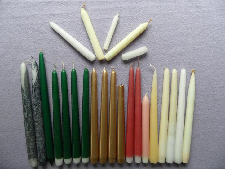 kaarsen - restanten kaarsen  + waxine resten, Huis en Inrichting, Woonaccessoires | Kandelaars en Kaarsen, Kaars, Minder dan 25 cm